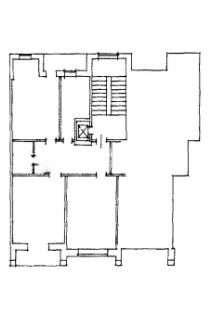 Three-room apartment Via Monte Rosa, Torino (neighborhood Regio Parco) - floor plans 1