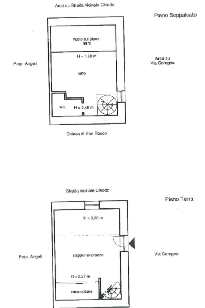 Two-room apartment La Spezia, La Spezia - floor plans 1