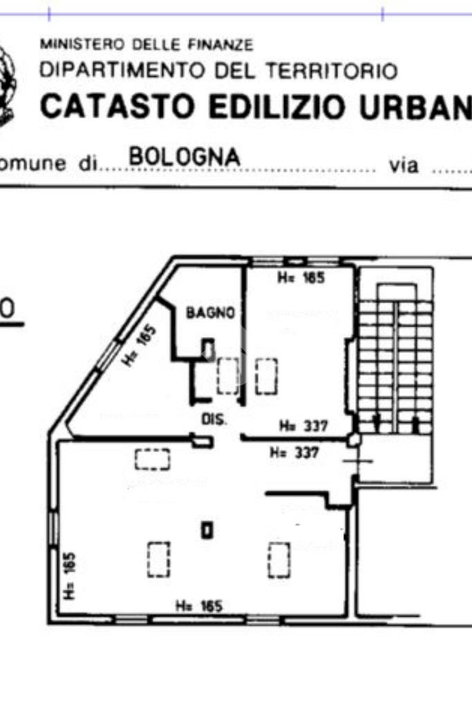 Trilocale Via Francesco Zanardi, Bologna (zona Zanardi) - planimetria 1