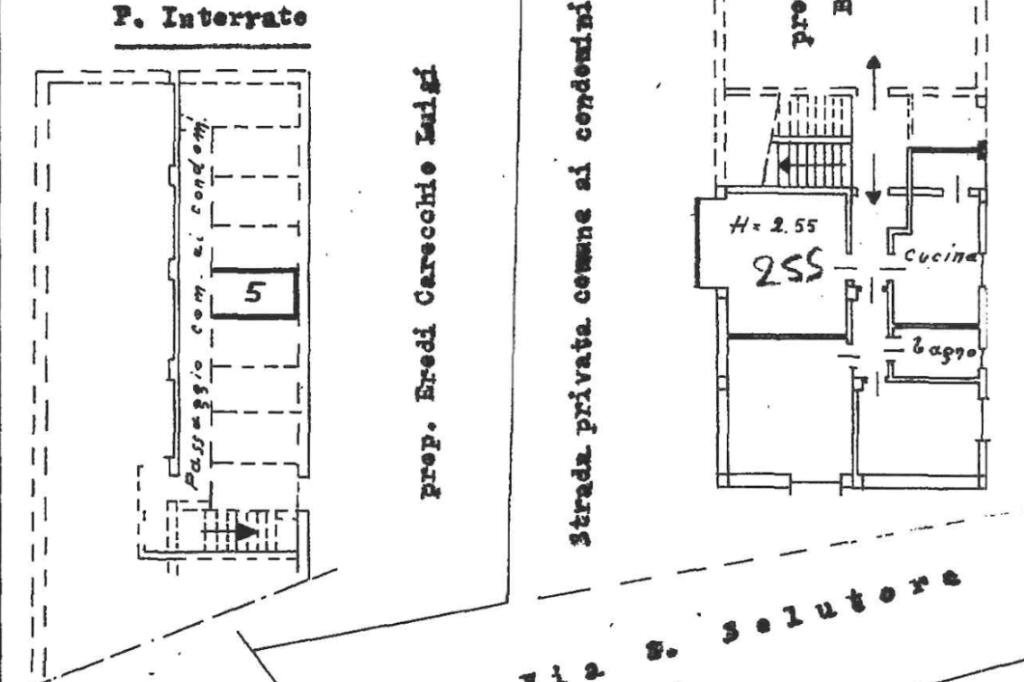 Quadrilocale Via S. Solutore, Caravino - planimetria 1
