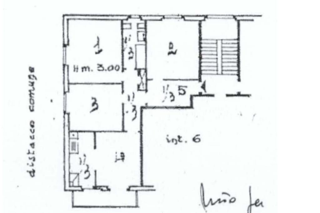 Quadrilocale Via del Monte, Arquata Scrivia - planimetria 1