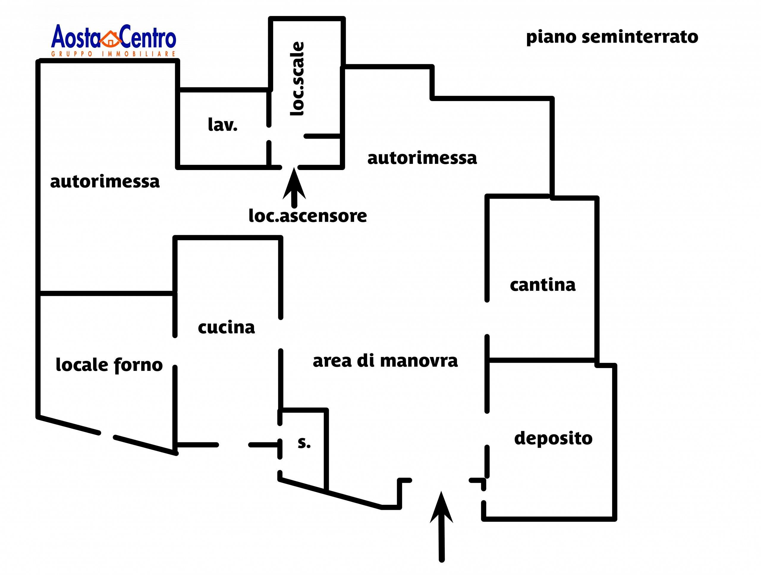 Foto 20 - Building land Frazione Tissière, Sarre - floor plans 1