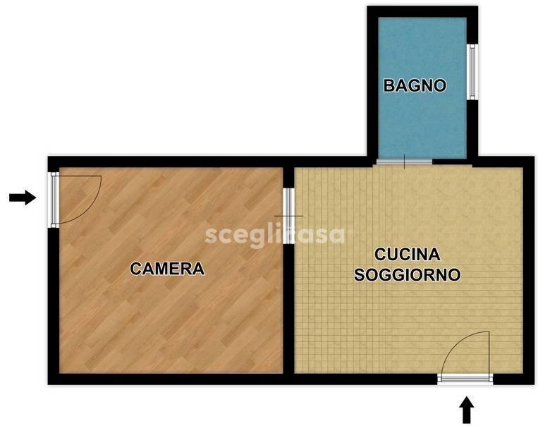 Foto 2 - Bilocale Piazzetta Altavilla
 
5, Palermo - planimetria 1