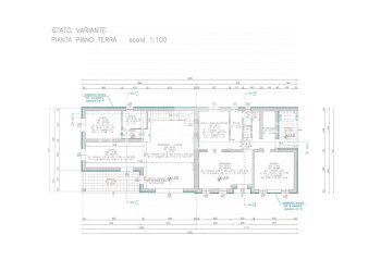 planimetria piano terra - Casa semi indipendente Borgo San Giacomo, Venezia - foto 32