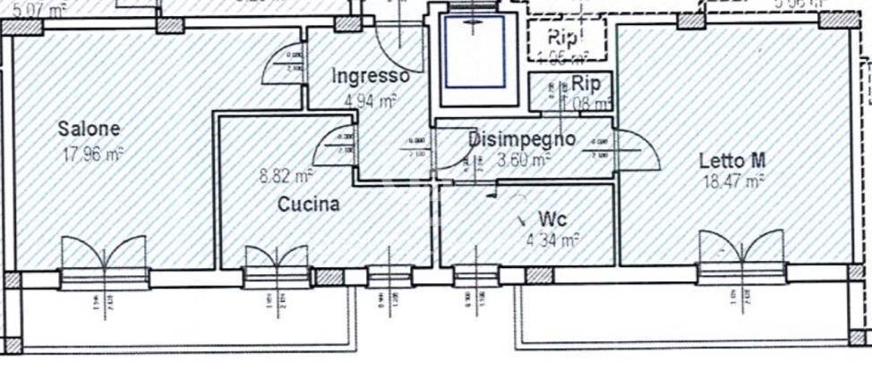 Foto 21 - Bilocale Via Moncalieri
 
1, Brindisi - planimetria 1