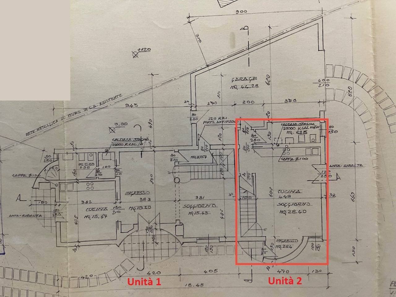 Foto 36 - Casa indipendente Via Pontegradella, Ferrara - planimetria 1