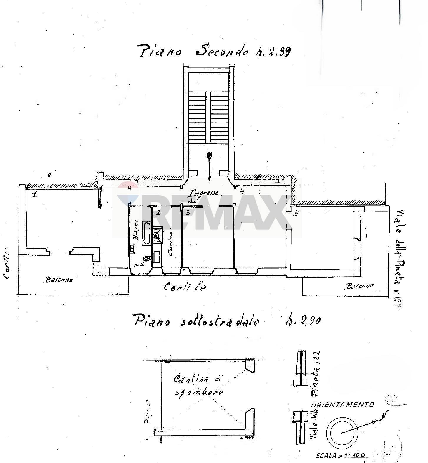 Pianta 2D - Quadrilocale Viale Della Pineta Di Ostia
 
60, Roma - planimetria 1