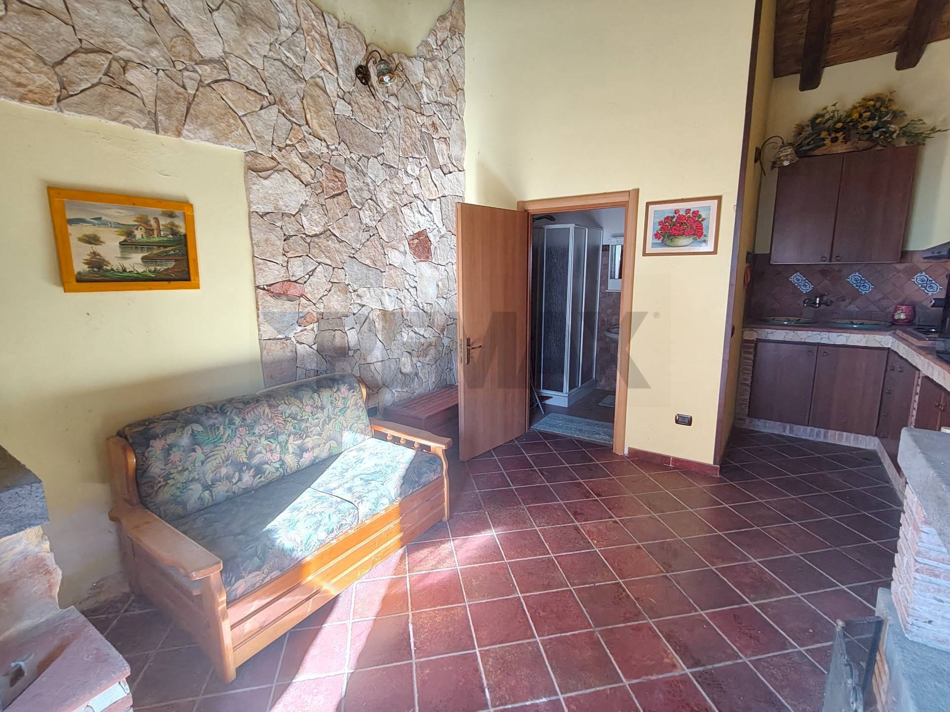 Soggiorno - Baita Via Madonna Dellenevi, Nicolosi - foto 3