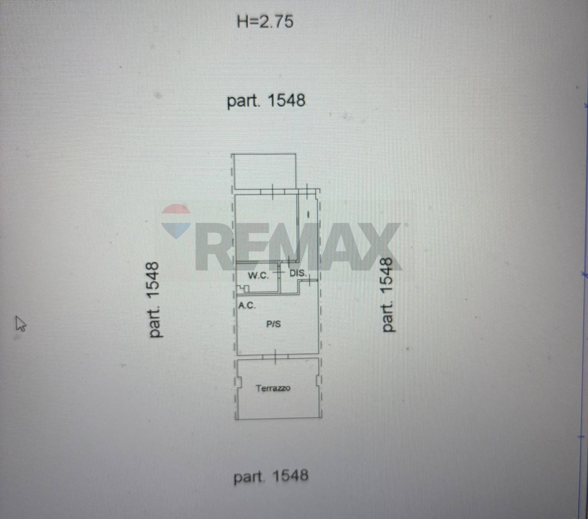 Pianta 2D - Two-room apartment Via Montebianco
 
47, Letojanni - floor plans 1