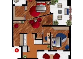 Pianta 2D - Attic Via Paradiso
 
18, Modugno - photo 33