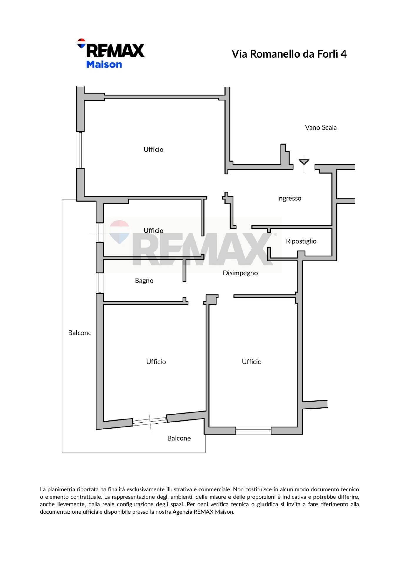 Pianta 2D - Office Via Romanello Da Forli'
 
4, Roma - floor plans 1