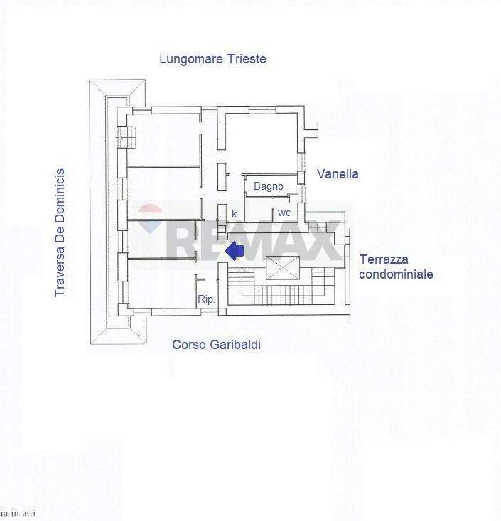 Pianta 2D - Apartment Lungomare Trieste
 
112, Salerno - floor plans 1