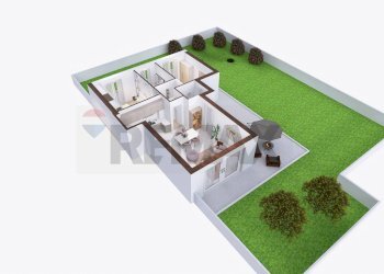 Pianta 3D - Trilocale Via Beato Angelico
 
4, Besana in Brianza - foto 15