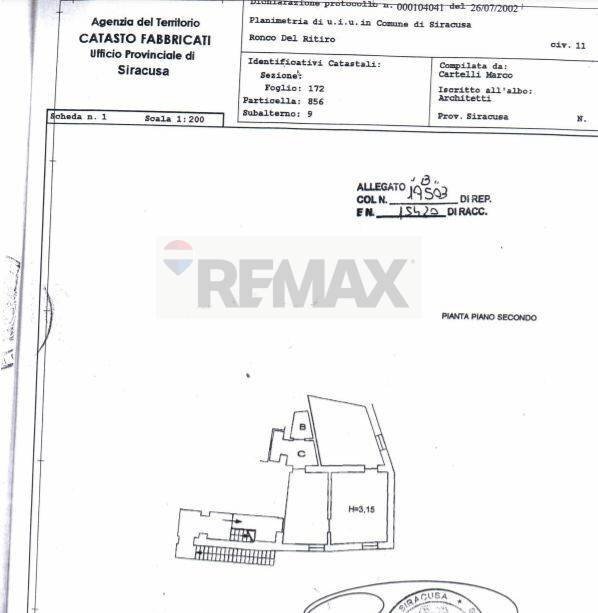 Pianta 2D - Three-room apartment Ronco del ritiro
 
12, Siracusa - floor plans 1