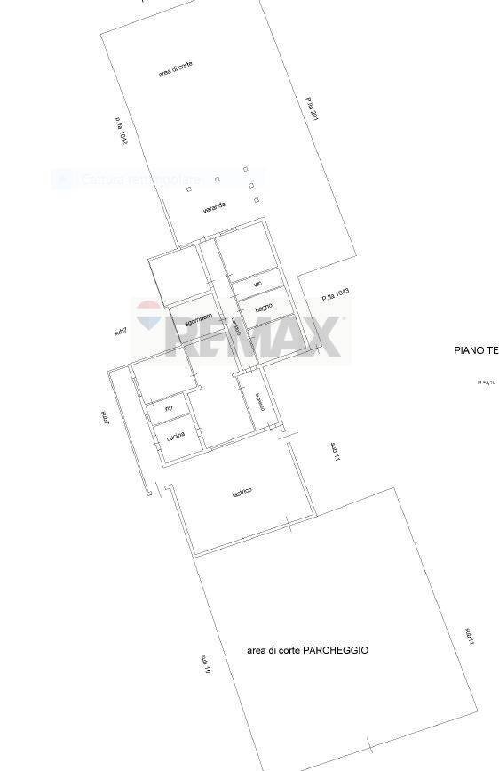 Pianta 2D - Apartment Via Savonarola
 
122, Melilli - floor plans 1
