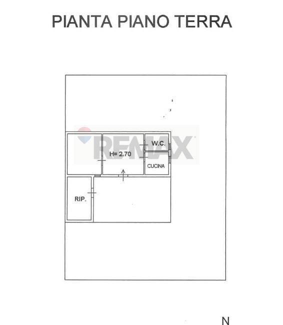 Pianta 2D - Casa indipendente Contrada Carrubba, Ispica - planimetria 1
