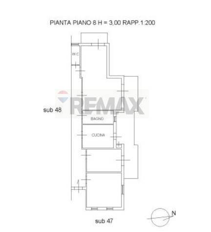 Pianta 2D - Apartment viale santa panagia
 
136/H, Siracusa - floor plans 1