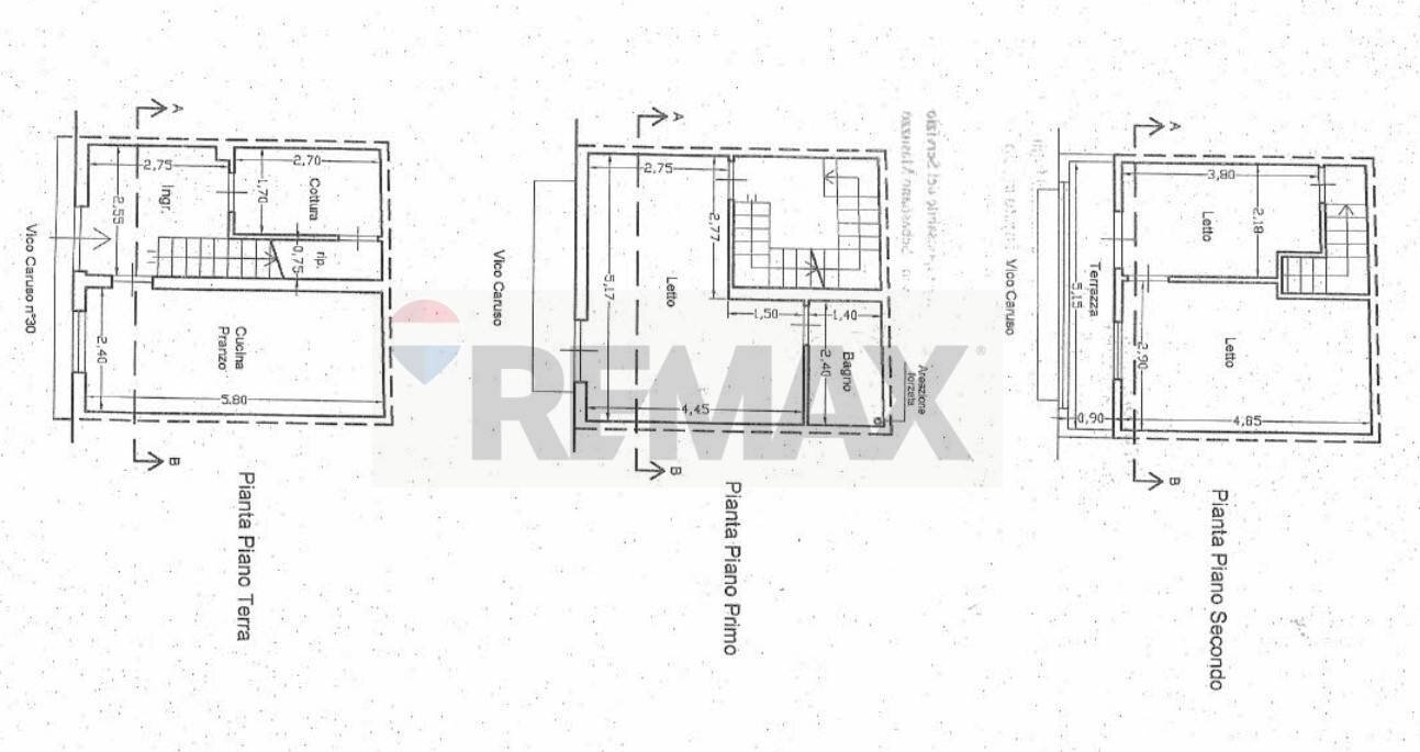 Pianta 2D - Independent house Vicolo Caruso
 
30, Avola - floor plans 1