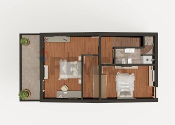 Pianta 3D - Independent house Via Cavour 138 - 140, Pachino - photo 21