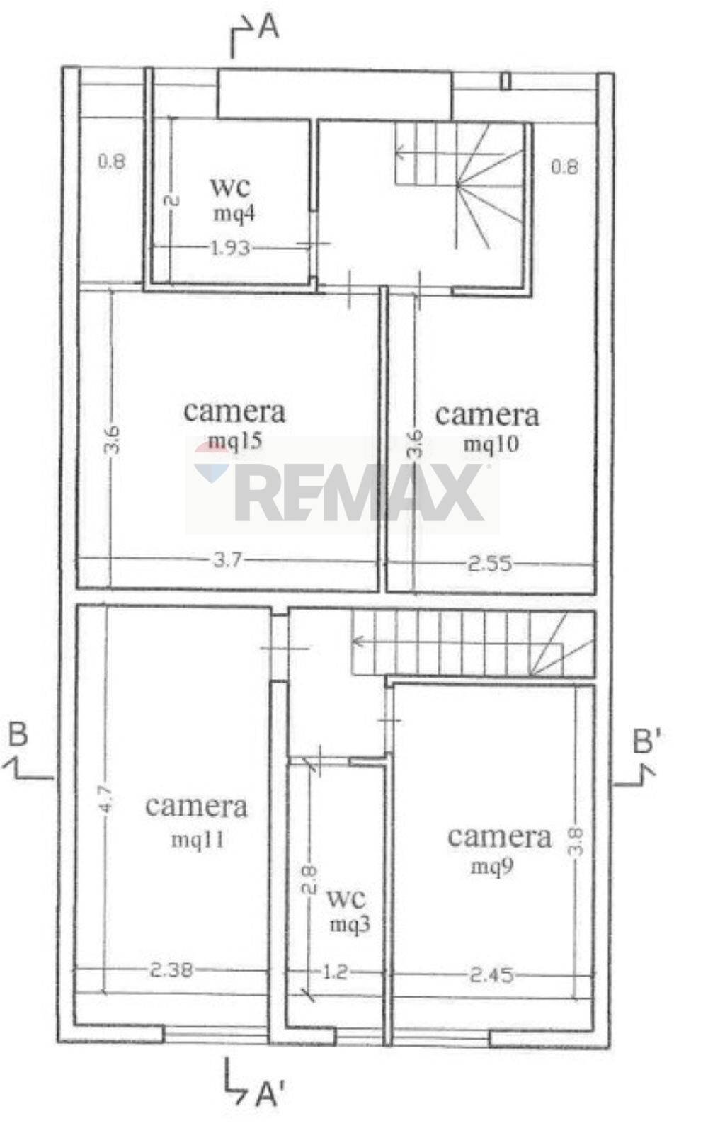 Pianta 2D - Casa indipendente Via Carlo Pisacane
 
114, Pachino - planimetria 1
