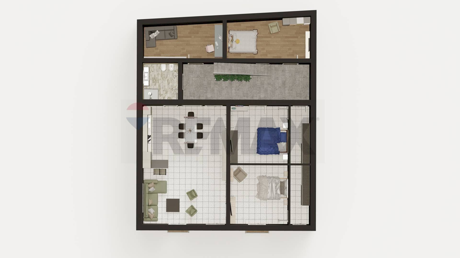 Pianta 2D - Independent house via Garibaldi
18-20, Canicattini Bagni - photo 2