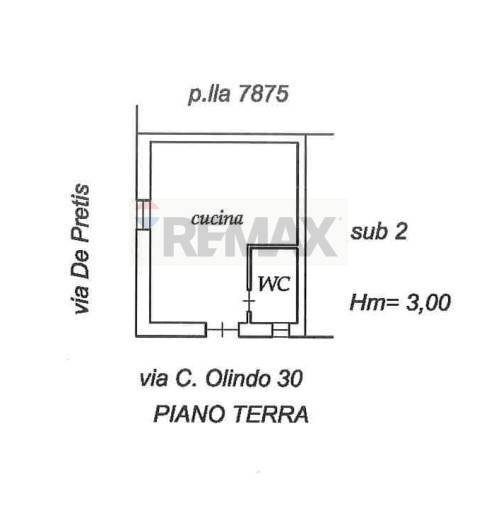 Pianta 2D - Casa indipendente Via Concetto Olindo
 
30, Pachino - planimetria 1