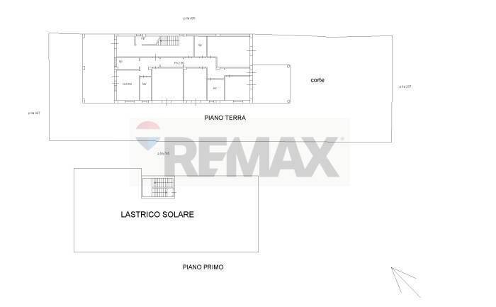 Pianta 2D - Villa Via Della Perciaiola, Siracusa - floor plans 1