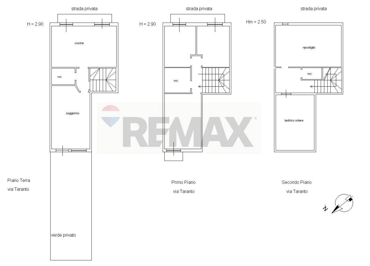 Pianta 2D - Villa a Schiera VIA TARANTO
 
6, Pachino - planimetria 1