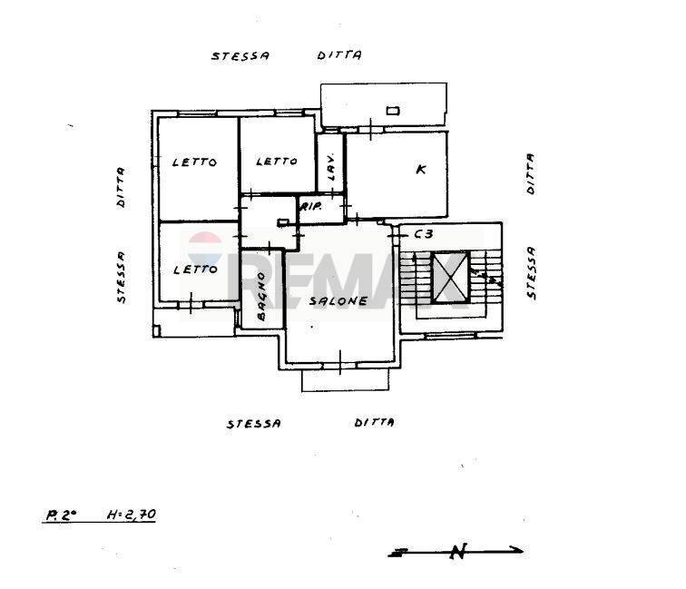 Planimetria appartamento - Apartment via Guglielmo Marconi
 
snc, Augusta - floor plans 1