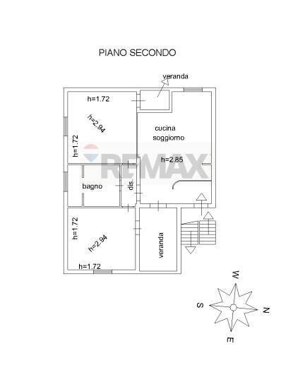 Pianta 2D - Appartamento Via Jugoslavia
 
13, Siracusa - planimetria 1