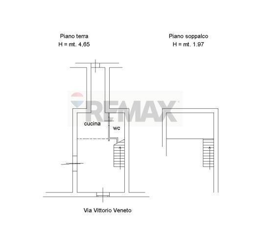 Pianta 2D - Bilocale via vittorio veneto
 
23, Siracusa - planimetria 1