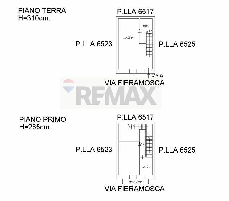Pianta 2D - Independent house Via Fieramosca
 
27, Sortino - floor plans 1