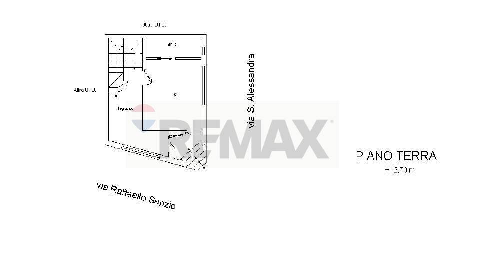 Pianta 2D - Casa indipendente Via Sant'Alessandra
 
9, Rosolini - planimetria 1