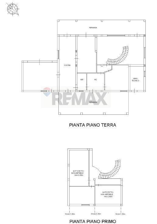 Pianta 2D - Villa Melilli - planimetria 1