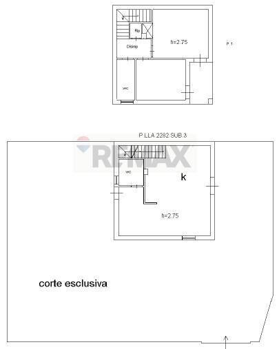 Pianta 2D - Villa Viale pozzo antico, Pachino - floor plans 1