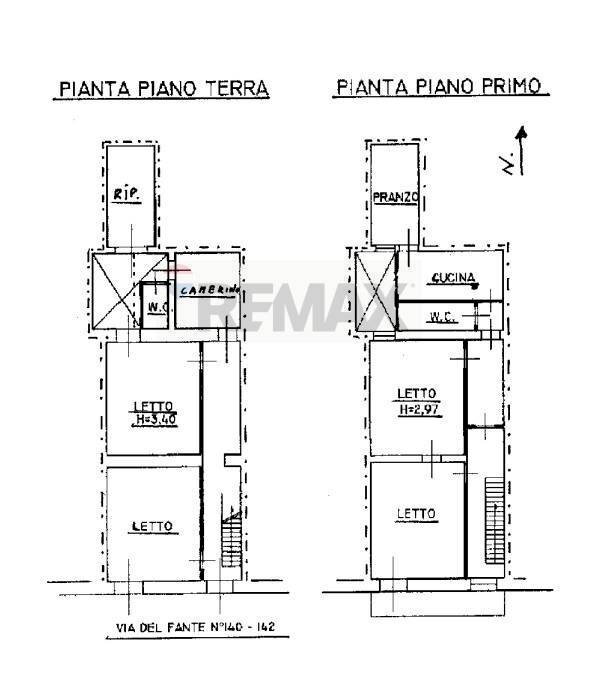 Pianta 2D - Casa indipendente Via Del Fante
 
140, Priolo Gargallo - planimetria 1