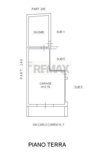 Pianta 2D - Independent house VIA CARLO CARRA'
 
9, Noto - floor plans 1