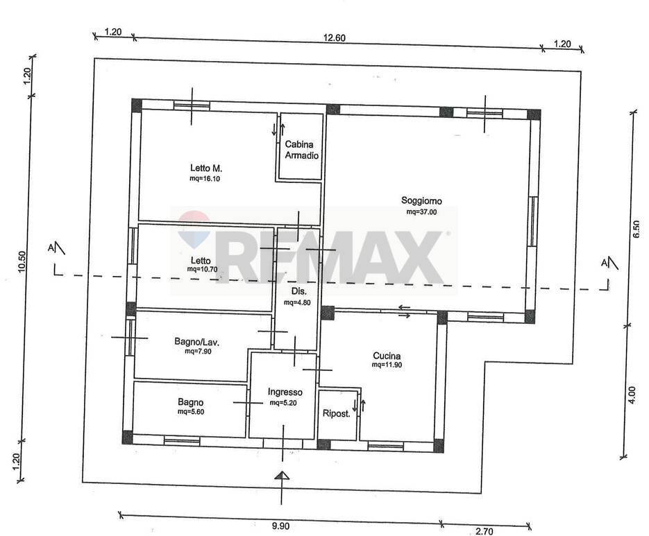 Planimetria - Villa SP 37
 
snc, Melilli - planimetria 1