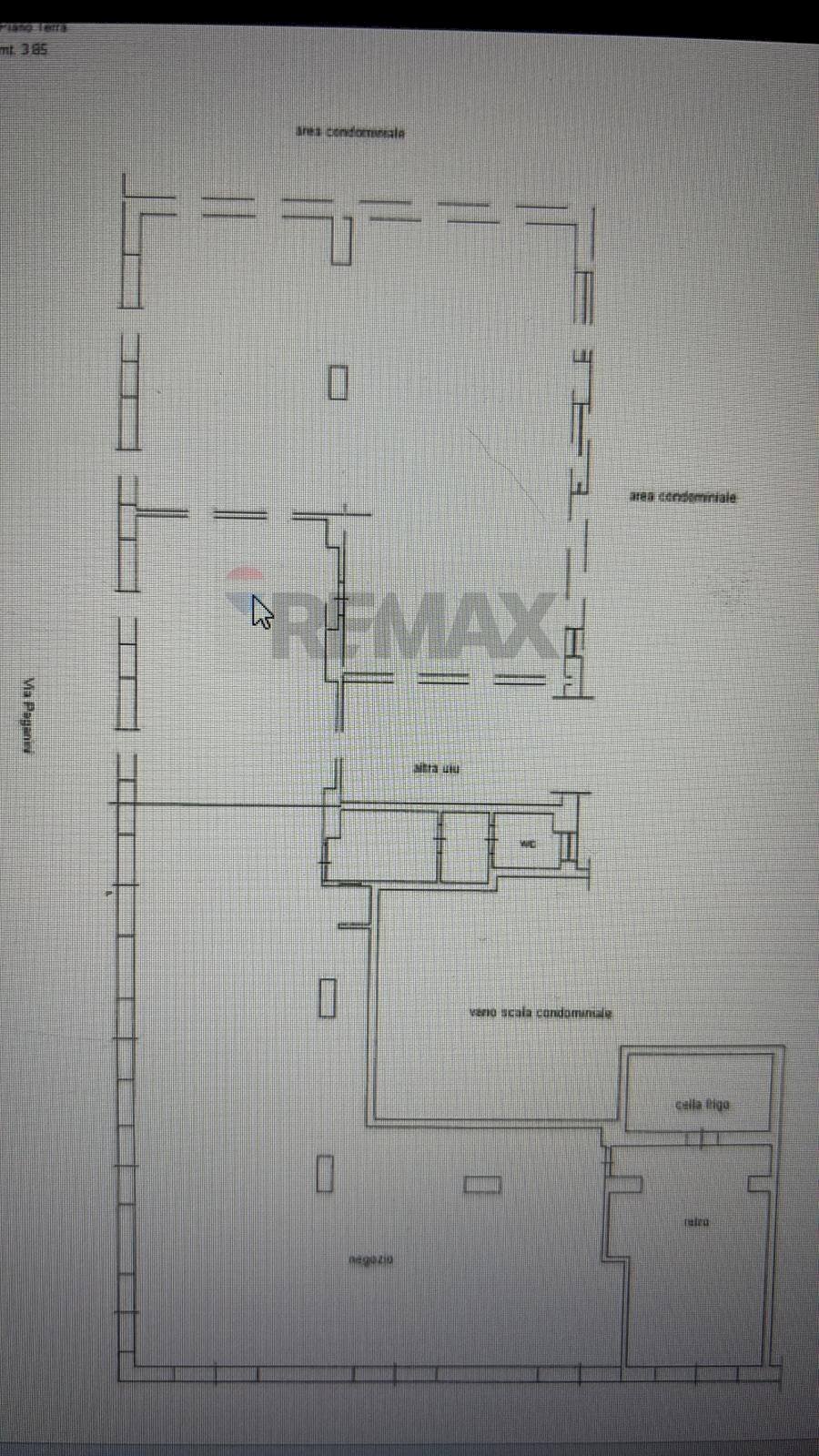 Pianta 2D - Negozio Via della Pentapoli
 
1, Priolo Gargallo - planimetria 1