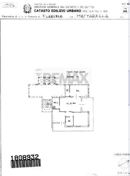 Pianta 2D - Apartment Via P.S. Mattarella
 
25, Floridia - floor plans 1