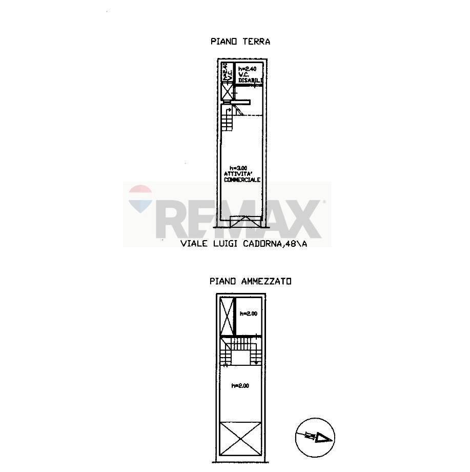 Pianta 2D - Locale Commerciale viale luigi cadorna
 
48/a, Siracusa - planimetria 1