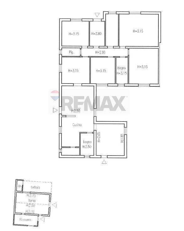 Pianta 2D - Casa indipendente via Vanella 26
 
9, Modica - planimetria 1