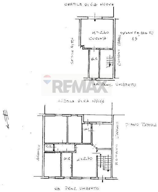 Pianta 2D - Casa indipendente Via P. Umberto
 
181, Pachino - planimetria 1