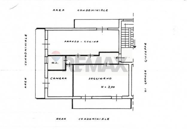 plan casa - Four-room apartment Via Guglielmo Marconi, Augusta - floor plans 1