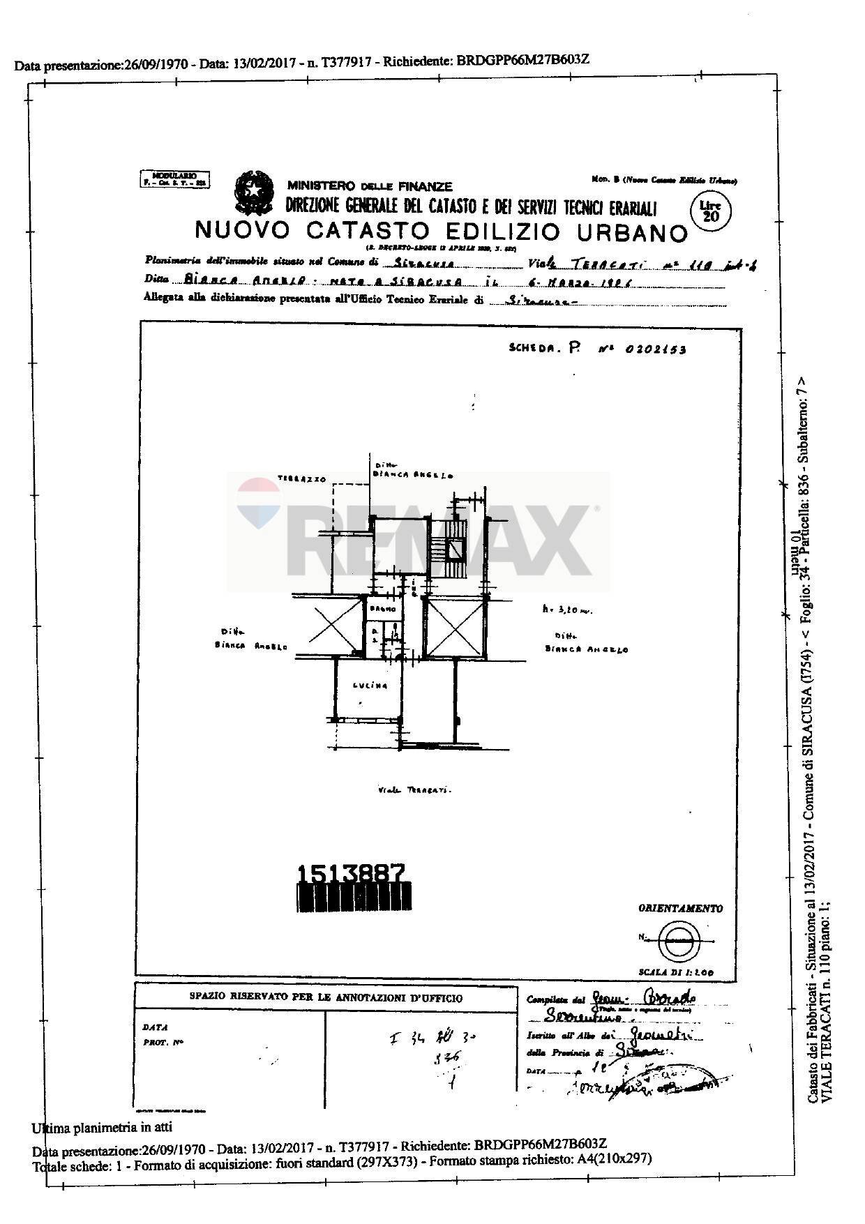 Pianta 2D - Bilocale Via San Martino della Battaglia
 
15, Priolo Gargallo - planimetria 1