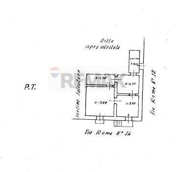 Pianta 2D - Independent house Via Roma
 
12, Cassaro - floor plans 1