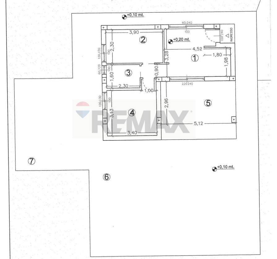 Pianta 2D - Agricultural land Contrada Cozzo Cisterna
 
snc, Rosolini - floor plans 1