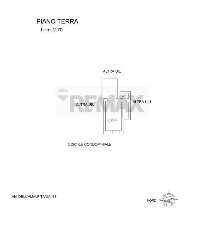 Pianta 2D - Three-room apartment Via Malfitania
 
66, Siracusa - floor plans 1