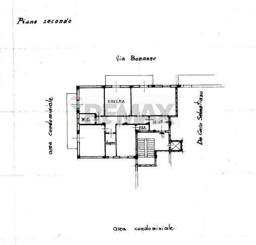 Pianta 2D - Appartamento Via Michele Bonanno
 
49, Siracusa - planimetria 1