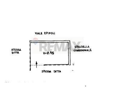 Pianta 2D - Box Viale Epipoli
 
17, Siracusa - planimetria 1